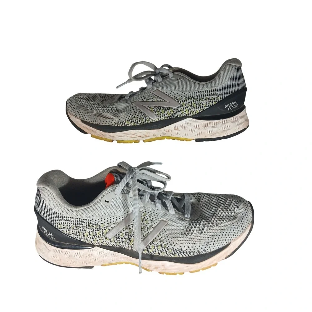 New Balance Fresh Foam 880v10 7.5 Grey Black Running Shoes‎ M880G10 Athletic